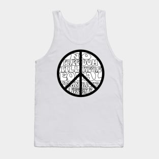 No Freedom Till We Are Equal Tank Top